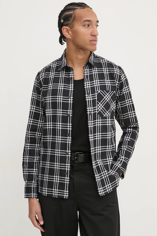 Хлопковая рубашка Hugo, черный
Хлопковая рубашка Hugo, черный