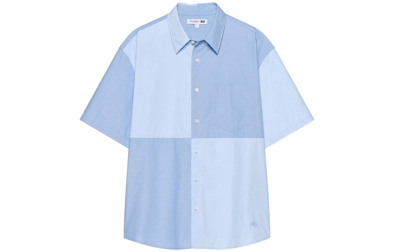 Мужская рубашка серии Jw Anderson Co-Branded, светло-синяя Uniqlo, светло-голубой
Мужская рубашка серии Jw Anderson Co-Branded, светло-синяя Uniqlo, светло-голубой