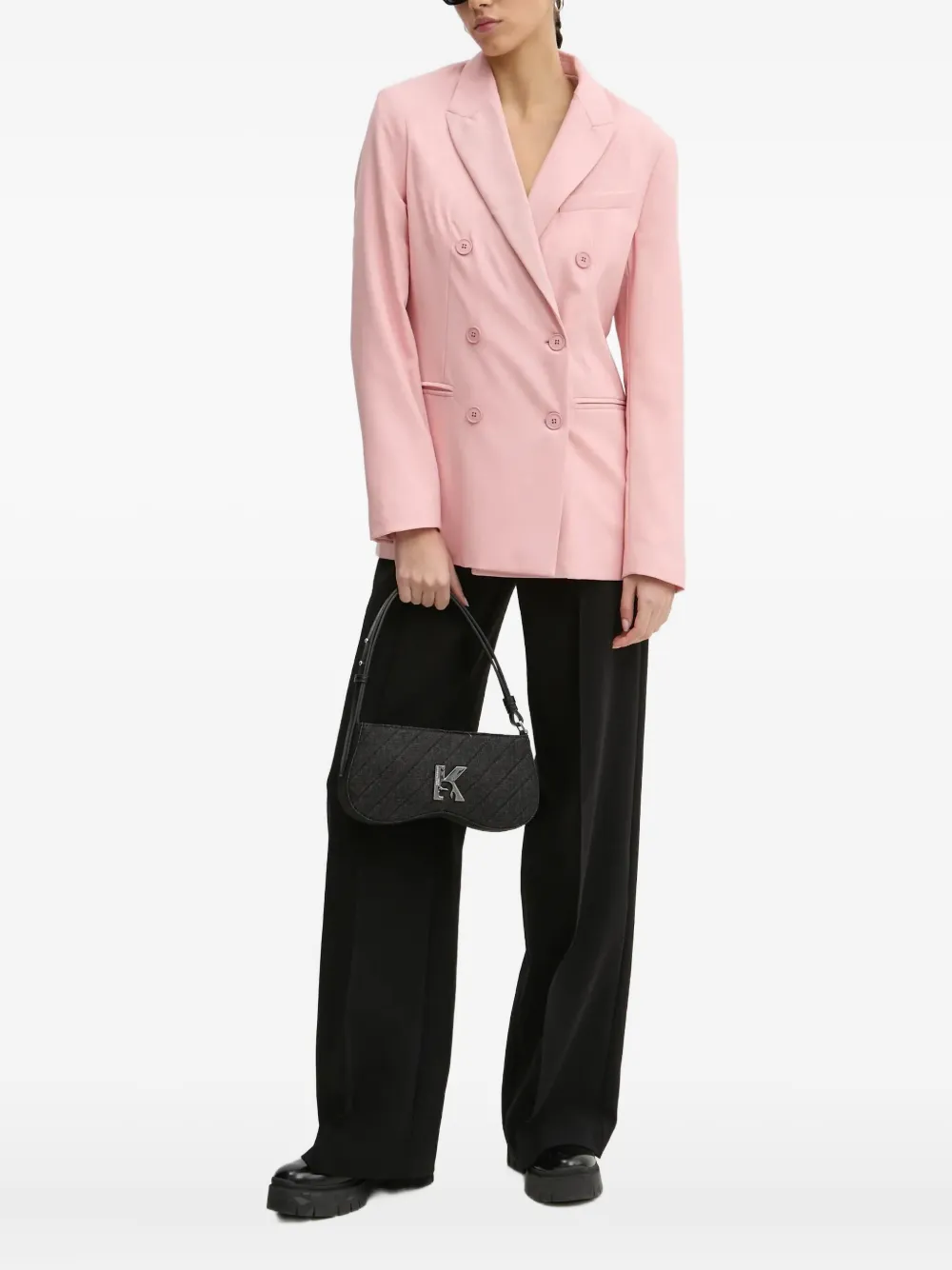 Шерстяной блейзер с вышивкой в виде эскимо Fiorucci, розовый
Шерстяной блейзер с вышивкой в виде эскимо Fiorucci, розовый