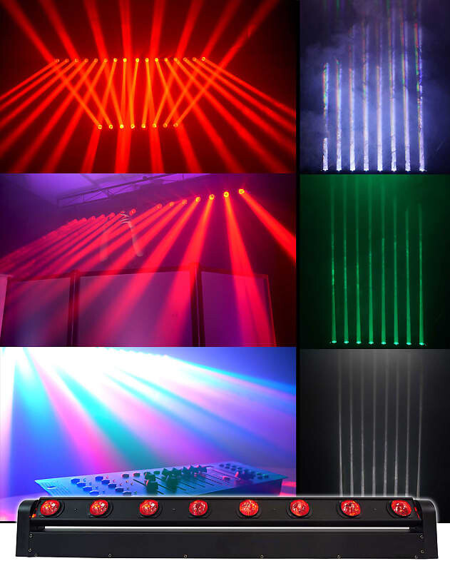 Моторизованная подвижная головка Rockville RGBW Color Strip Wash/Beam Light Bar
Моторизованная подвижная головка Rockville RGBW Color Strip Wash/Beam Light Bar