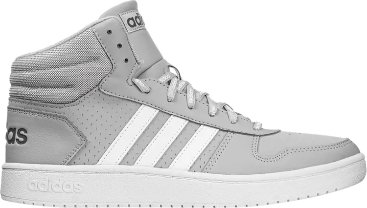 Кроссовки Adidas Hoops 2.0 Mid, серый
Кроссовки Adidas Hoops 2.0 Mid, серый