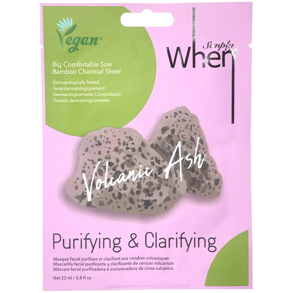 When Simply Vegan очищающая маска для лица, 23 мл
When Simply Vegan очищающая маска для лица, 23 мл