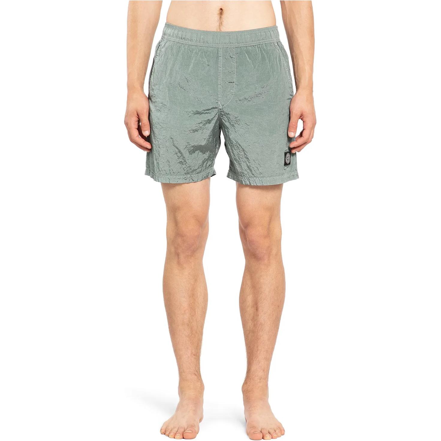 Шорты для плавания с логотипом STONE ISLAND, серо-зеленый
Шорты для плавания с логотипом STONE ISLAND, серо-зеленый