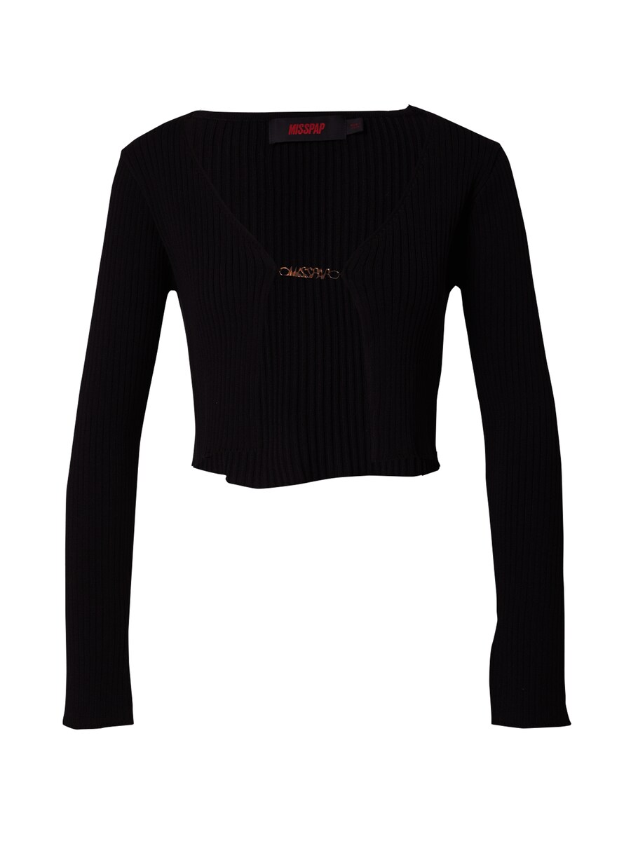 Вязаный кардиган Misspap, черный 
Вязаный кардиган Misspap, черный