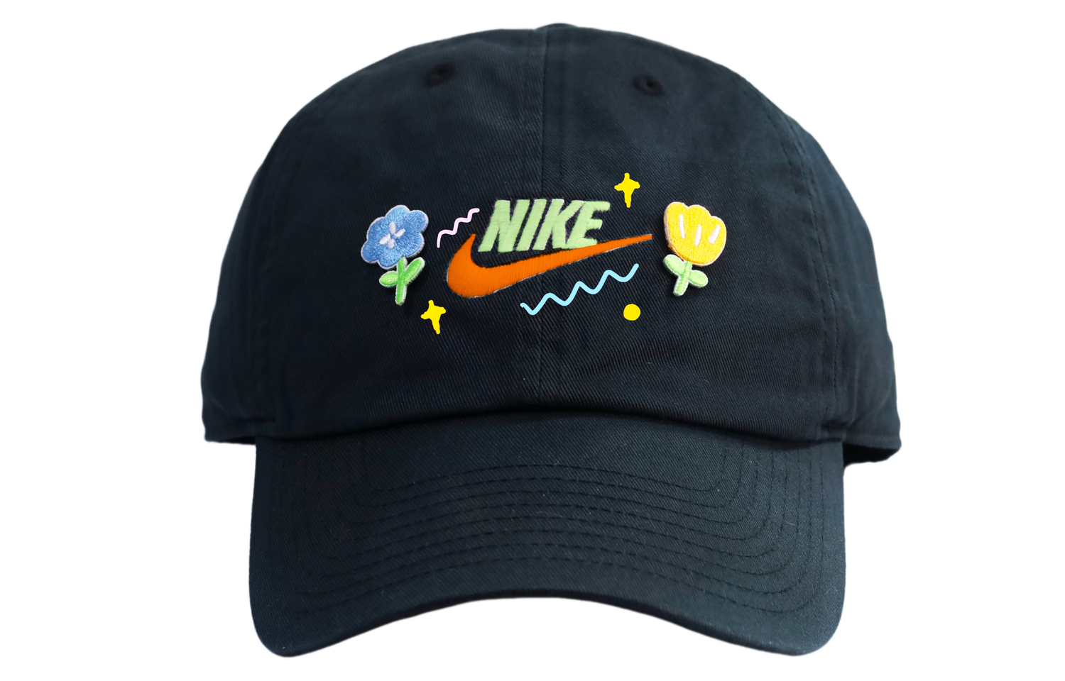 Nike Хлопковая бейсболка унисекс, Black
Nike Хлопковая бейсболка унисекс, Black