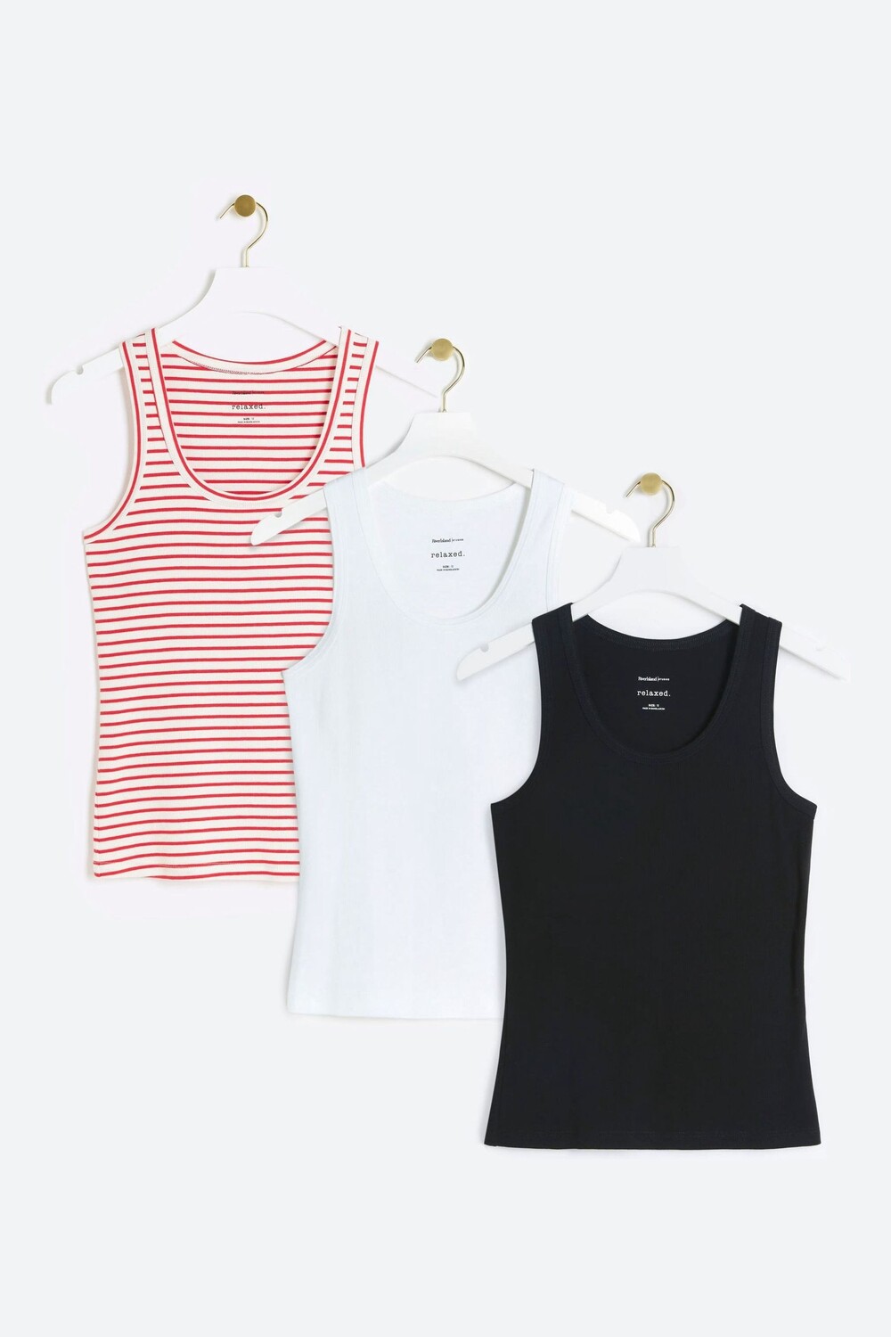 100% хлопок полосатый жилет с круглым вырезом, упаковка River Island, белый
100% хлопок полосатый жилет с круглым вырезом, упаковка River Island, белый