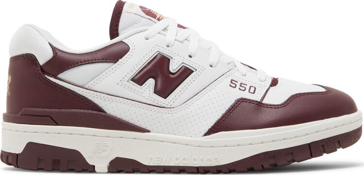 Кроссовки New Balance 550 'White Burgundy', белый
Кроссовки New Balance 550 'White Burgundy', белый