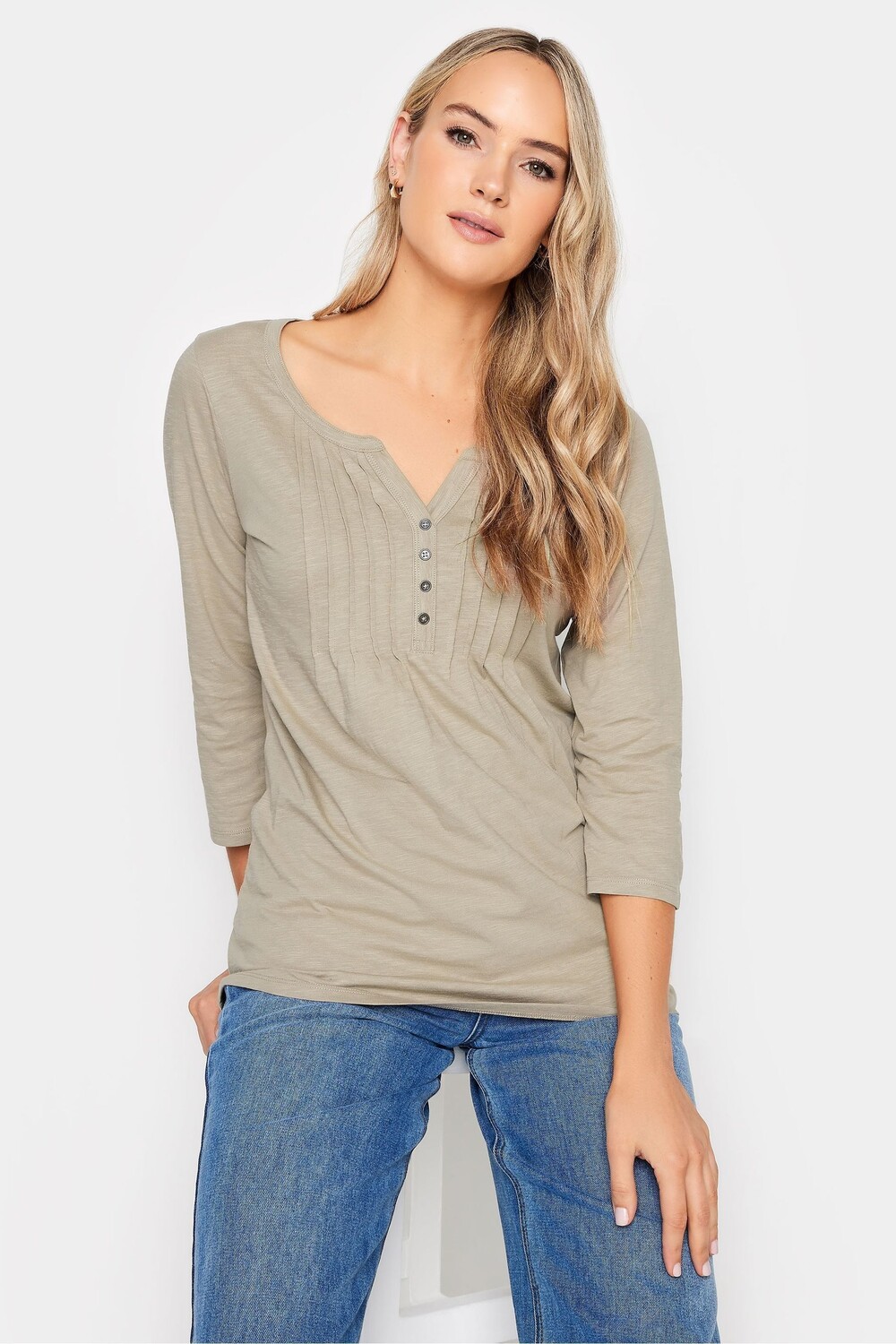 Хенли топ Long Tall Sally, бежевый
Хенли топ Long Tall Sally, бежевый