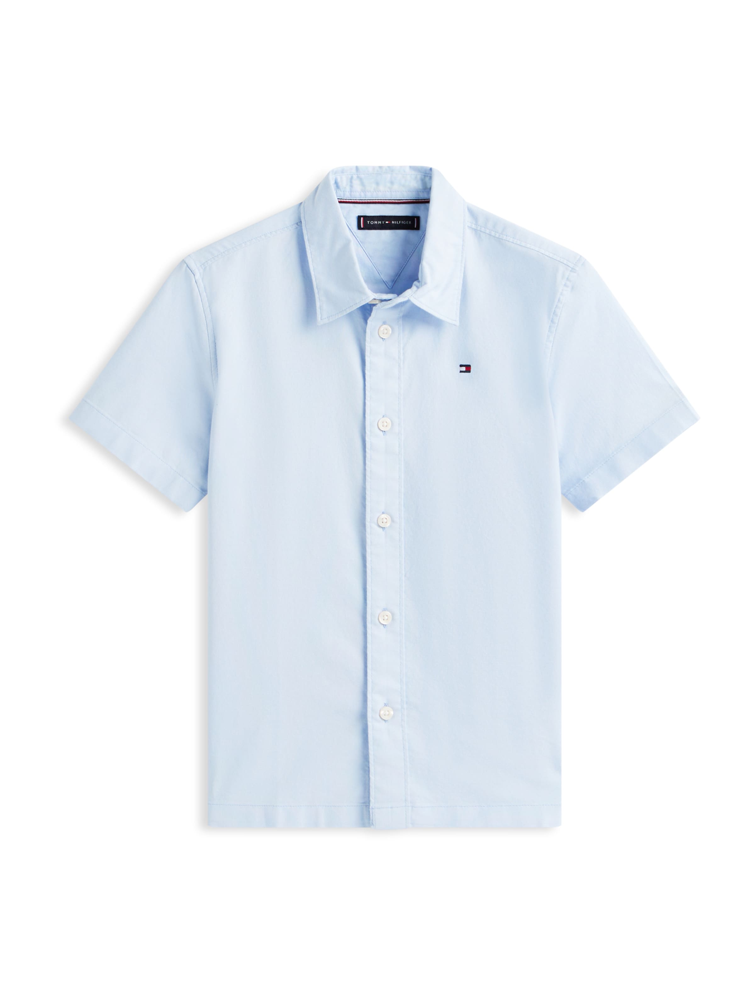 TOMMY HILFIGER Рубашка на пуговицах комфортного кроя в пастельно-голубом цвете
TOMMY HILFIGER Рубашка на пуговицах комфортного кроя в пастельно-голубом цвете