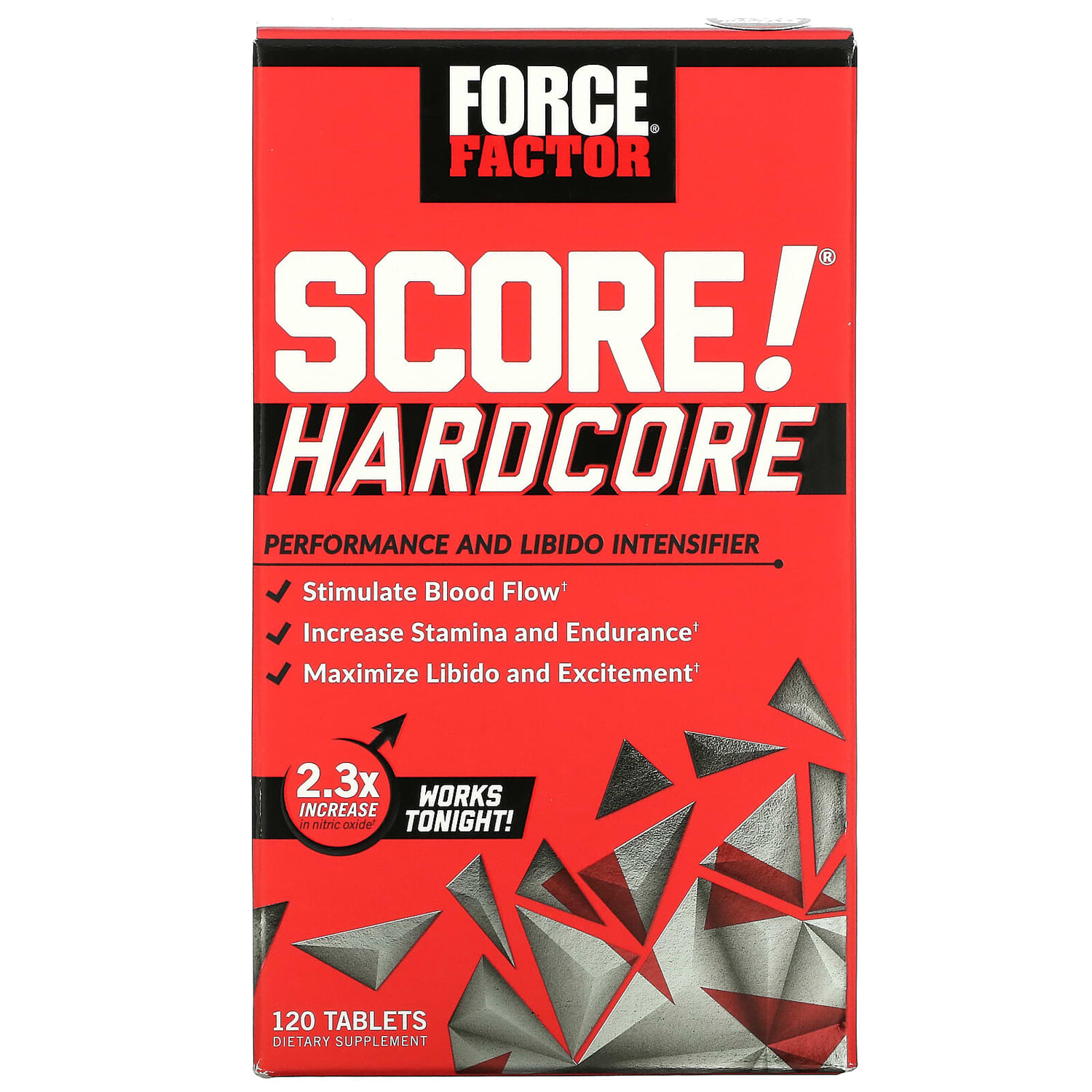 Средство Force Factor для повышения производительности и либидо, 120 таблеток
Средство Force Factor для повышения производительности и либидо, 120 таблеток