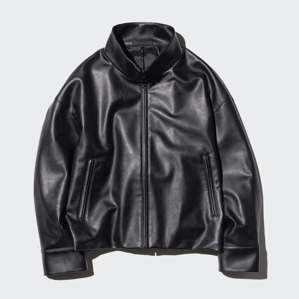 Куртка Uniqlo Coated Oversized, 09 черный 
Куртка Uniqlo Coated Oversized, 09 черный