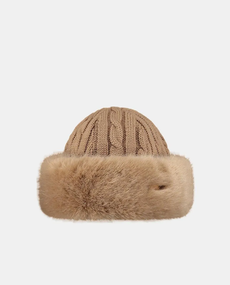 Меховая шапка Barts, коричневый
Меховая шапка Barts, коричневый