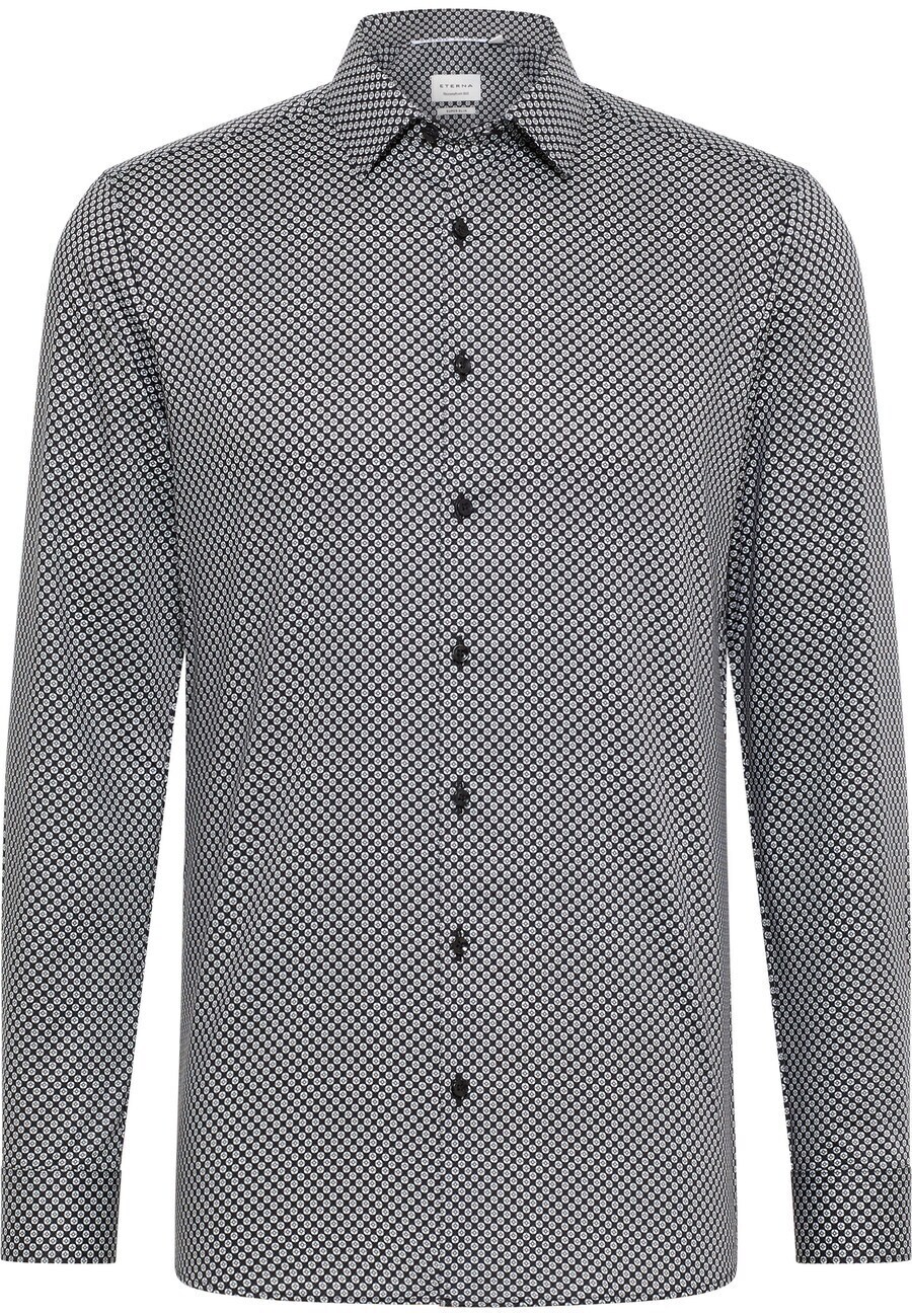 Рубашка делового кроя Slim Fit ETERNA, черный
Рубашка делового кроя Slim Fit ETERNA, черный