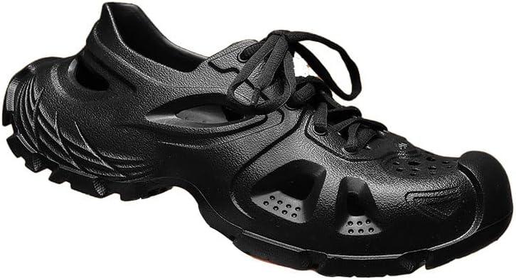 Мужские пляжные сандалии, с шнуровкой и декоративным дизайном, толстая подошва из EVA, легкие спортивные сандалии, садовые сабо, обувь для работы в саду, нескользящие и прочные Odipon, черный
Мужские пляжные сандалии, с шнуровкой и декоративным дизайном, толстая подошва из EVA, легкие спортивные сандалии, садовые сабо, обувь для работы в саду, нескользящие и прочные Odipon, черный