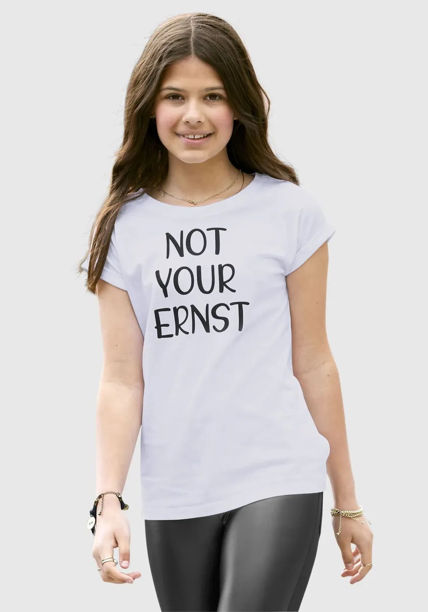 KIDSWORLD Футболка "НЕ ВАШ ЭРНСТ", повседневная форма, с небольшими манжетами, белый
KIDSWORLD Футболка "НЕ ВАШ ЭРНСТ", повседневная форма, с небольшими манжетами, белый