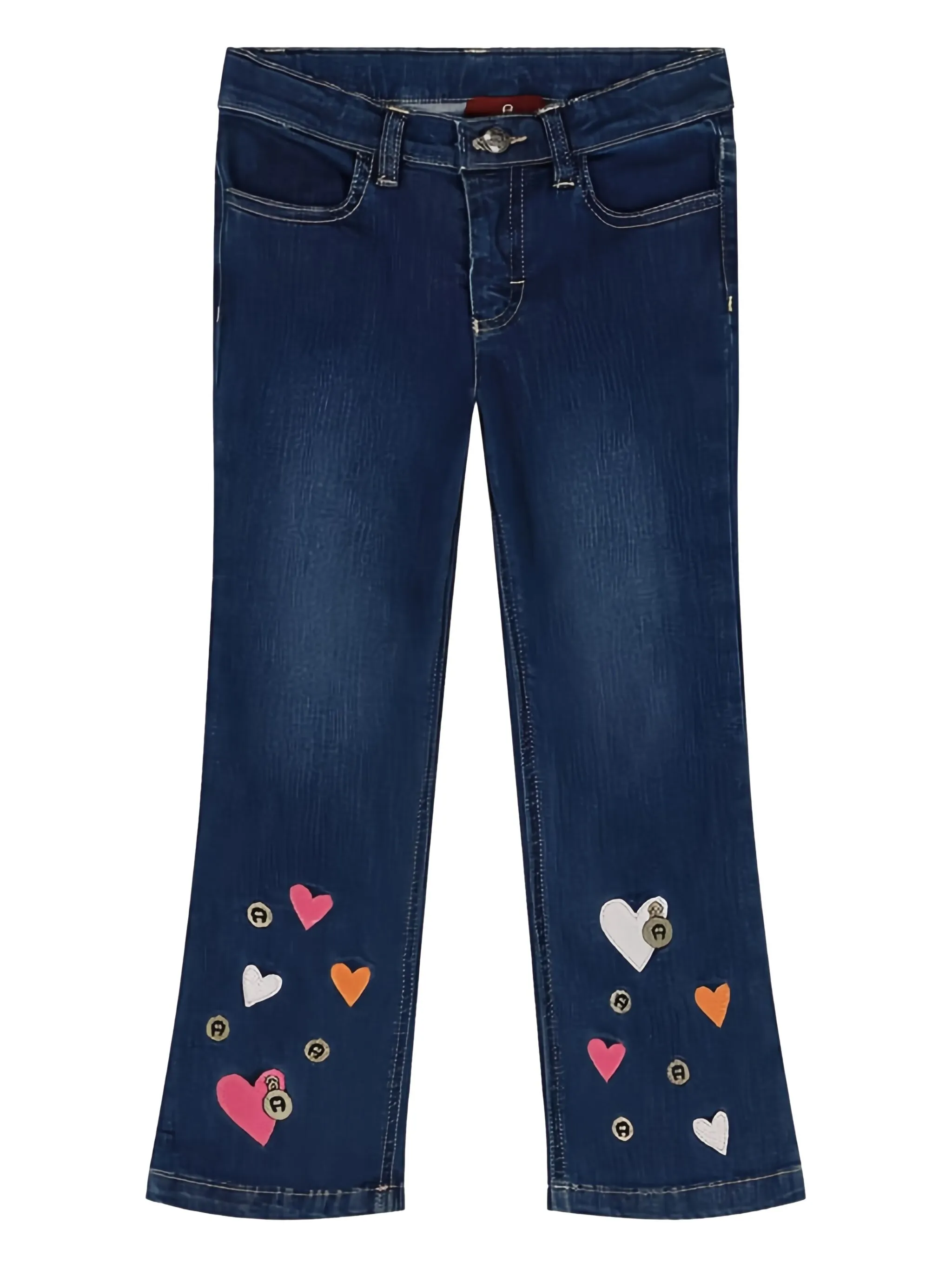 Джинсы с декором heart Aigner Kids, синий
Джинсы с декором heart Aigner Kids, синий