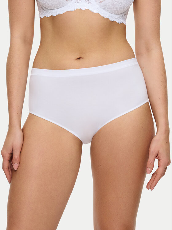 Классические женские трусы с высокой талией Sense Of Modal 10224787 Triumph, белый
Классические женские трусы с высокой талией Sense Of Modal 10224787 Triumph, белый