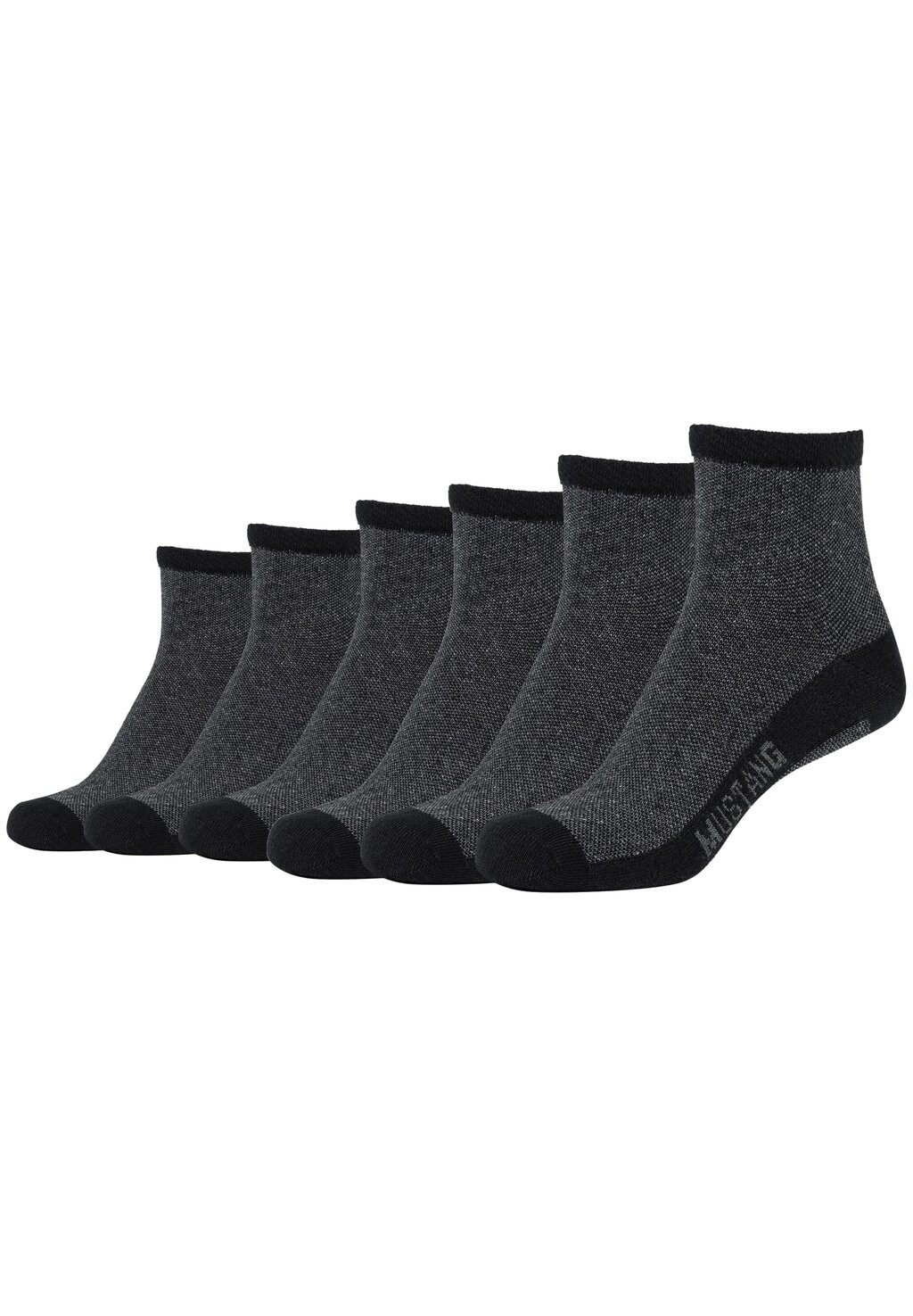 Носки 6 PACK Mustang, черный 
Носки 6 PACK Mustang, черный