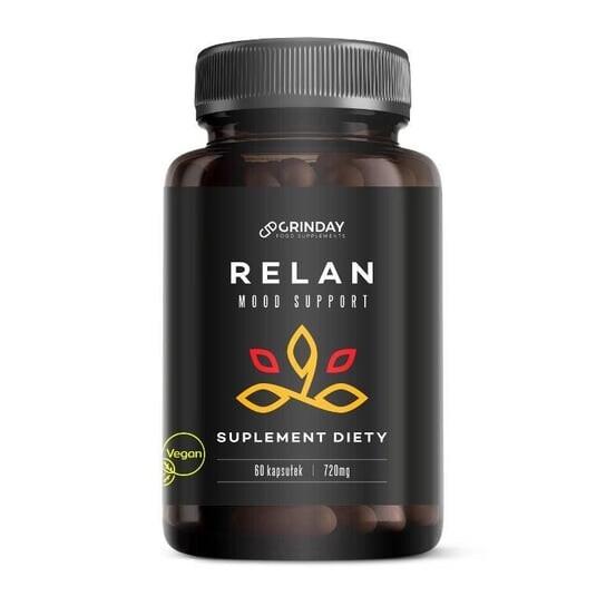 Grinday, Relan Mood Support, 60 капсул
Grinday, Relan Mood Support, 60 капсул