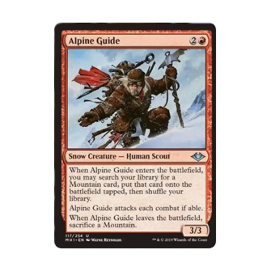 CCG Альпийский гид (U), MTG - Modern Horizons
CCG Альпийский гид (U), MTG - Modern Horizons