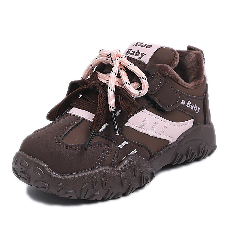 Нескользящие и износостойкие теплые низкие детские кроссовки для повседневной жизни Wooden Rabbit, Coffee (Fleece-Lined)
Нескользящие и износостойкие теплые низкие детские кроссовки для повседневной жизни Wooden Rabbit, Coffee (Fleece-Lined)