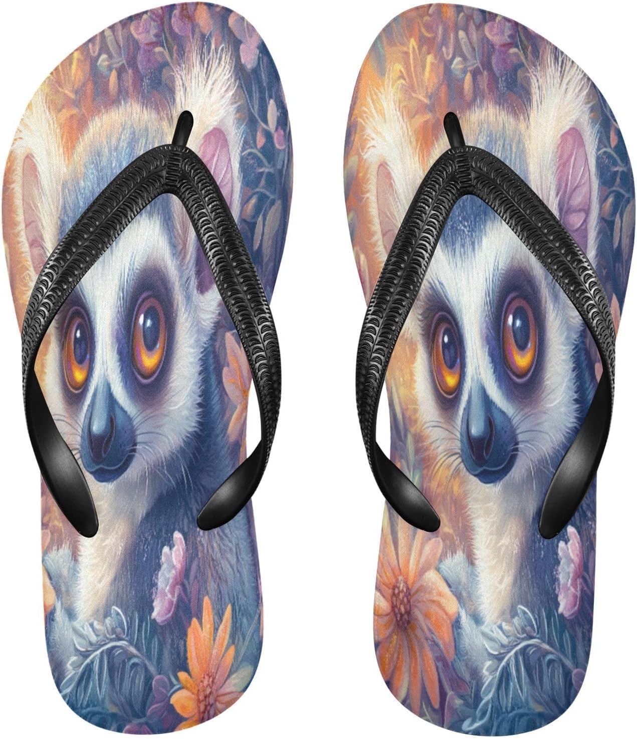 Летние шлепанцы с рисунком кольчатого лемура и цветов, фиолетовые пляжные шлепанцы на резиновой подошве, нескользящие, для женщин и мужчин Sinestour
Летние шлепанцы с рисунком кольчатого лемура и цветов, фиолетовые пляжные шлепанцы на резиновой подошве, нескользящие, для женщин и мужчин Sinestour