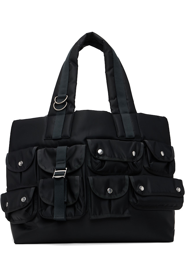 Нейлоновая сумка-тоут Sacai, черный
Нейлоновая сумка-тоут Sacai, черный