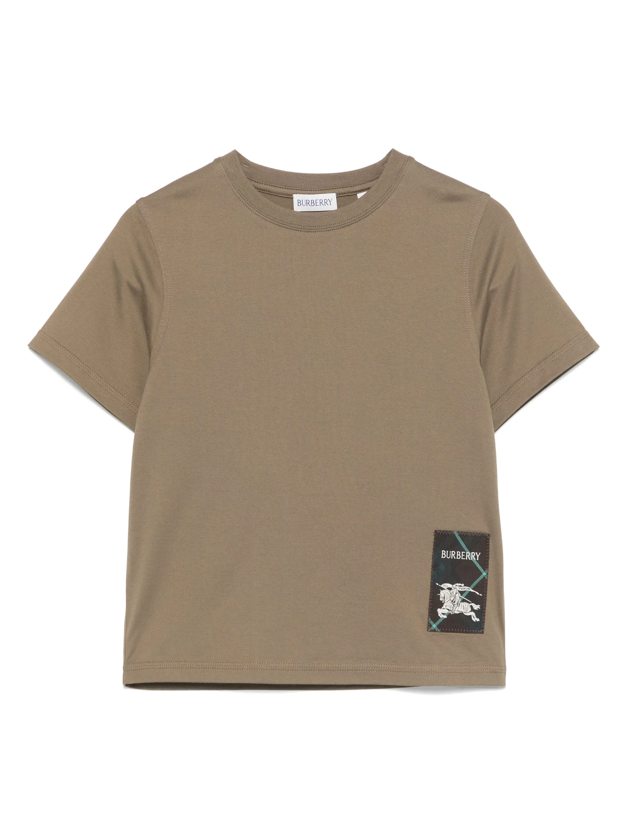 Футболка с логотипом Burberry Kids, зеленый
Футболка с логотипом Burberry Kids, зеленый