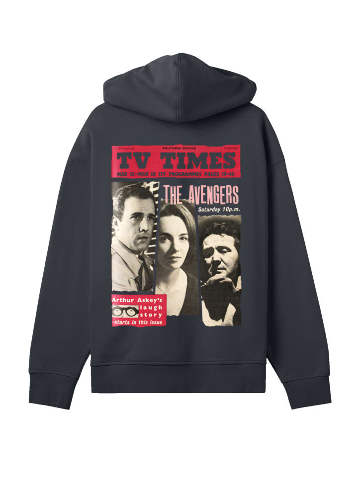 Толстовка с капюшоном TV Times The Avengers 1961 Cover черного цвета F4NT4STIC
Толстовка с капюшоном TV Times The Avengers 1961 Cover черного цвета F4NT4STIC