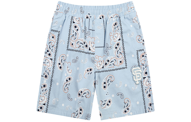 Бейсбольные шорты унисекс небесно-голубые MLB
Бейсбольные шорты унисекс небесно-голубые MLB