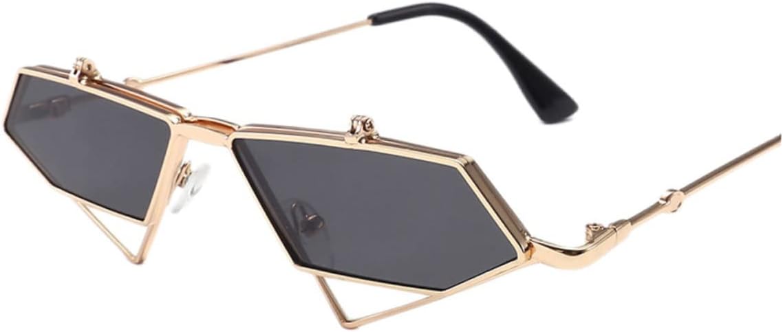 Солнцезащитные очки GALPADA в стиле панк «кошачий глаз» с золотистой оправой, модные очки для женщин и мужчин, легкие ретро-очки для повседневного ношения, защита от УФ-излучения, серые линзы, Golden
Солнцезащитные очки GALPADA в стиле панк «кошачий глаз» с золотистой оправой, модные очки для женщин и мужчин, легкие ретро-очки для повседневного ношения, защита от УФ-излучения, серые линзы, Golden