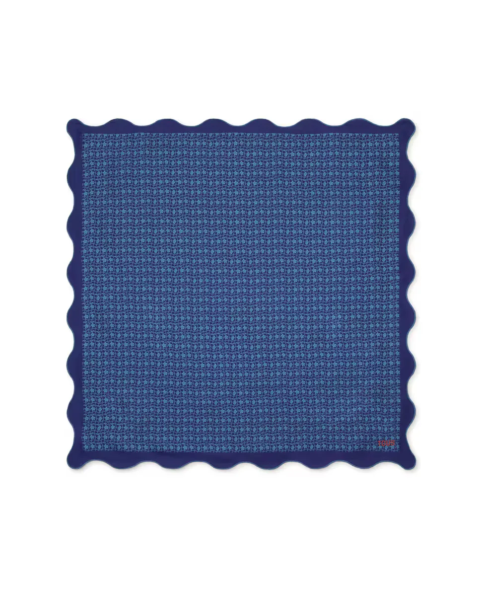 Женский платок Mini Daisy квадратный с цветами Tous, индиго/синий
Женский платок Mini Daisy квадратный с цветами Tous, индиго/синий