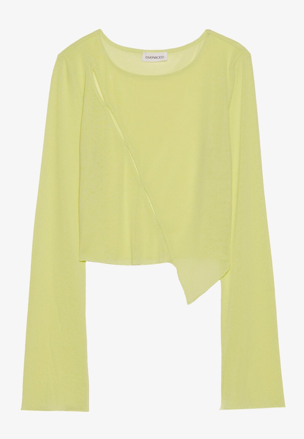 Топ с длинными рукавами Even&Odd, светло-желтый
Топ с длинными рукавами Even&Odd, светло-желтый