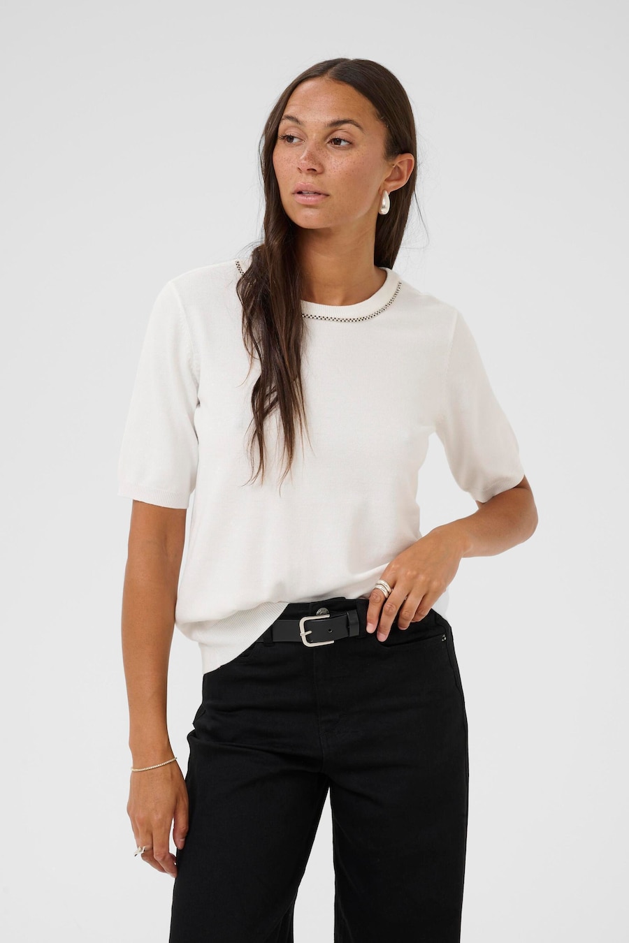 Свитер Kaffe Carly, от белого
Свитер Kaffe Carly, от белого