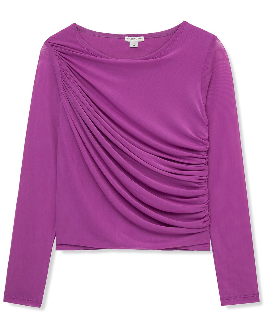 Привычный собранный трикотажный топ Habitual, фиолетовый
Привычный собранный трикотажный топ Habitual, фиолетовый