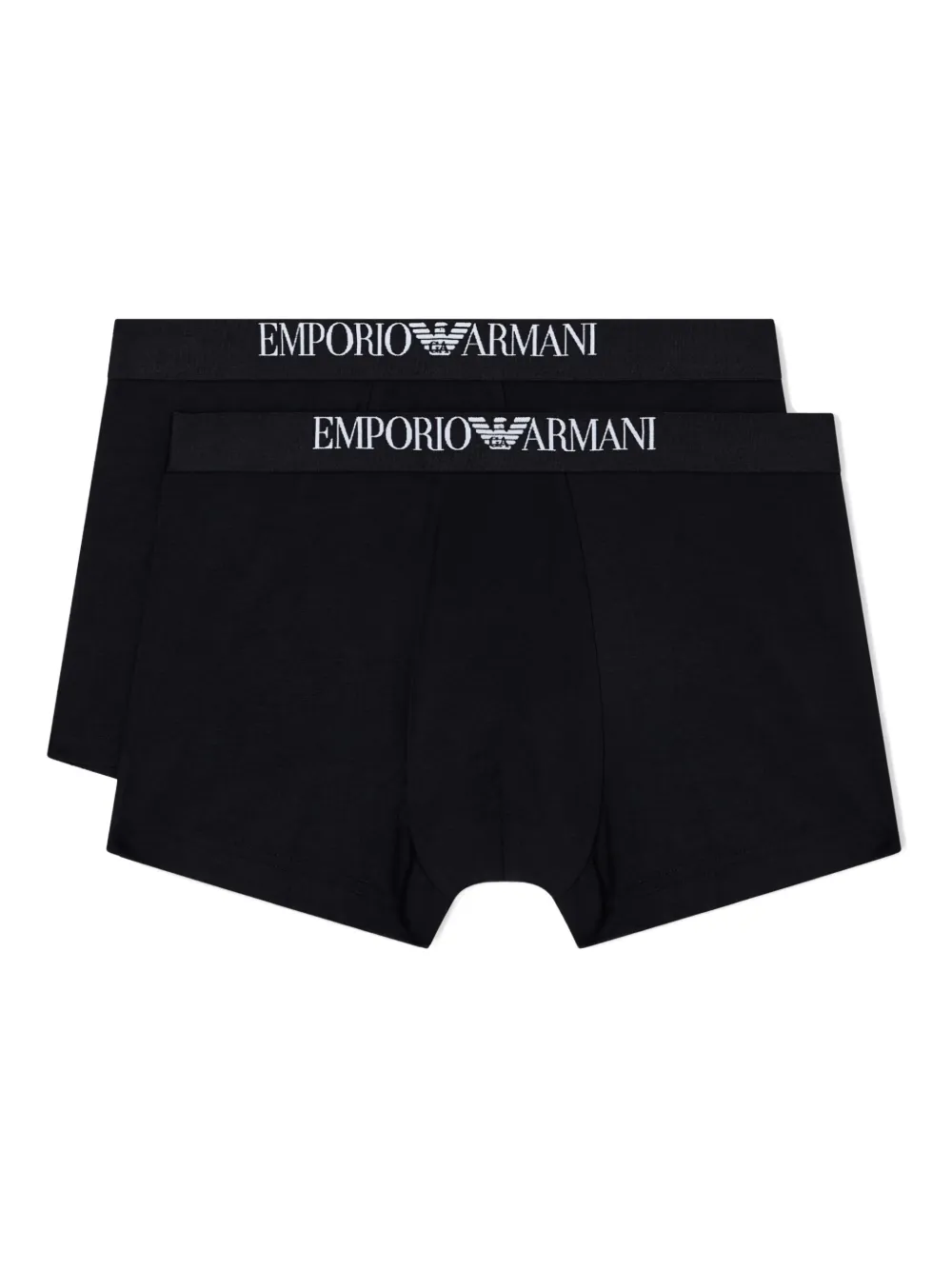 Боксеры с логотипом на поясе (упаковка из двух штук) Emporio Armani, черный
Боксеры с логотипом на поясе (упаковка из двух штук) Emporio Armani, черный