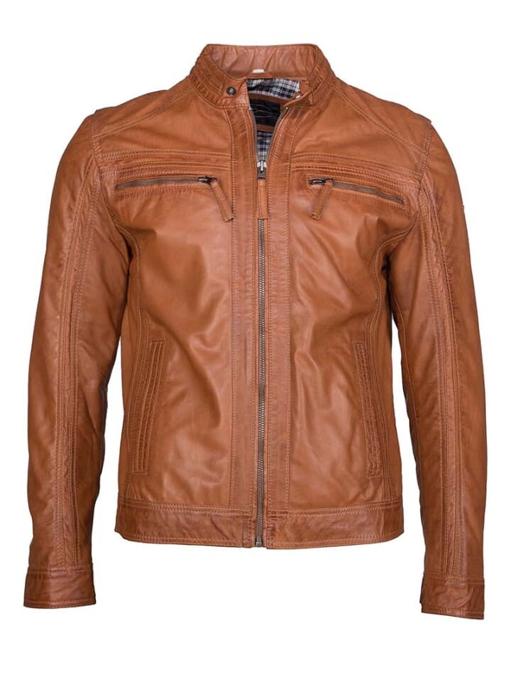 Кожаная куртка JCC EL101, коричневый 
Кожаная куртка JCC EL101, коричневый