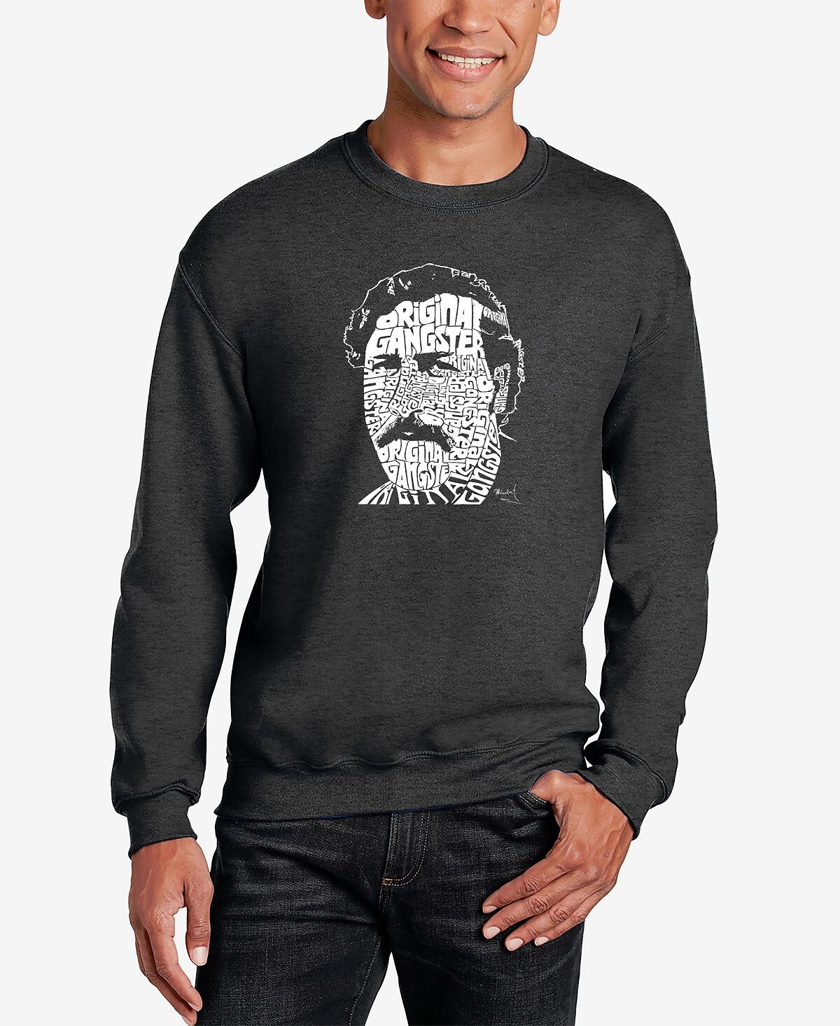 Мужская толстовка с круглым вырезом word art pablo escobar LA Pop Art, темно-серый
Мужская толстовка с круглым вырезом word art pablo escobar LA Pop Art, темно-серый