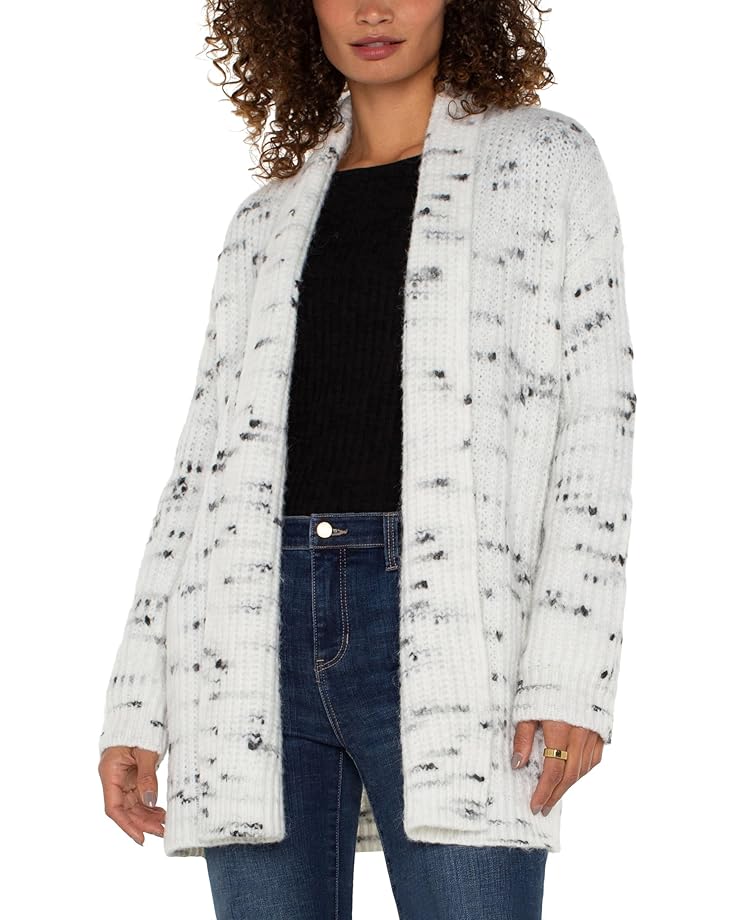 Свитер Liverpool Los Angeles Long Sleeve Open Front Cardigan Fuzzy Space Dye Sweater, цвет Porcelain With Black Flecks
Свитер Liverpool Los Angeles Long Sleeve Open Front Cardigan Fuzzy Space Dye Sweater, цвет Porcelain With Black Flecks