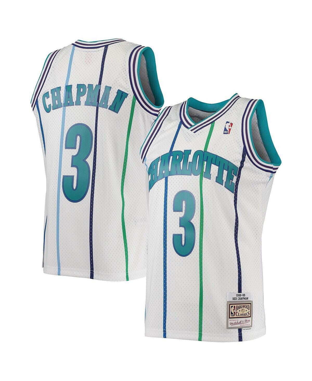 Мужская футболка rex chapman white charlotte hornets 1988-89 hardwood classics swingman jersey Mitchell & Ness, белый
Мужская футболка rex chapman white charlotte hornets 1988-89 hardwood classics swingman jersey Mitchell & Ness, белый