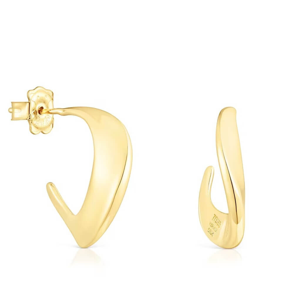 Серьги-кольца Tous Gregal, серебро позолоченное
Серьги-кольца Tous Gregal, серебро позолоченное