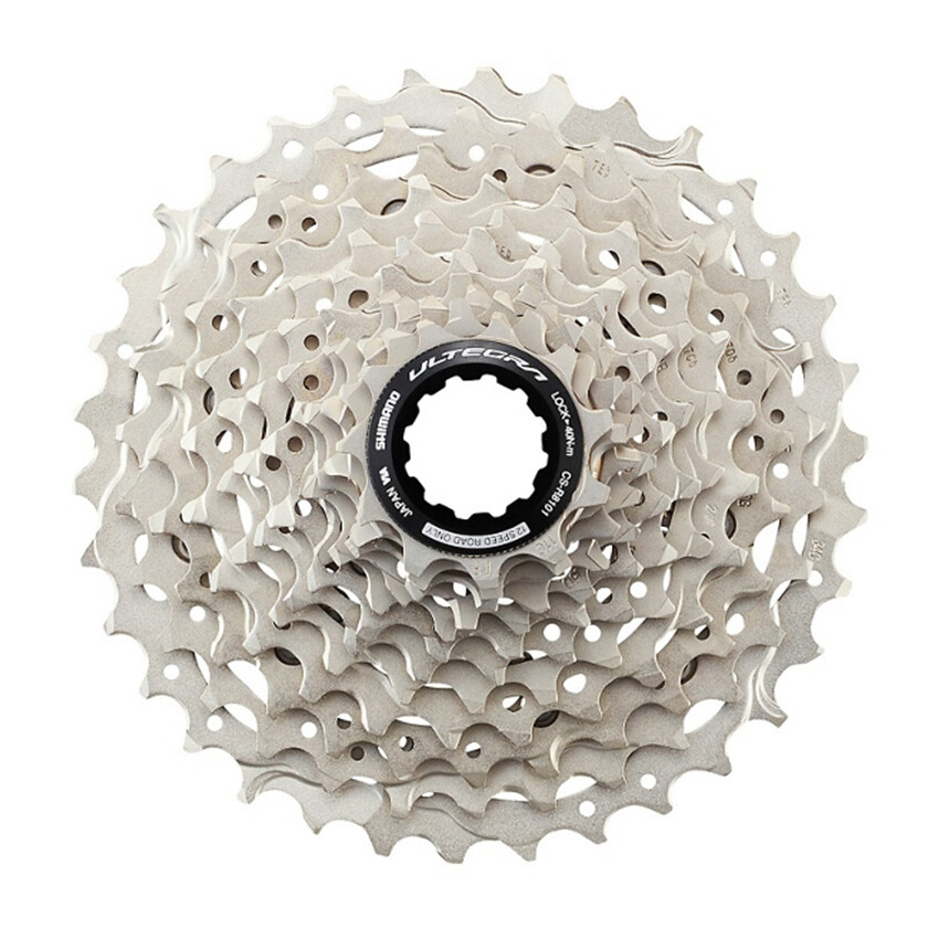 Велосипедная кассета Shimano Ultegra CS-R8101 12-Speed, 11-12-13-14-15-17-19-21-24-27-30-34T
Велосипедная кассета Shimano Ultegra CS-R8101 12-Speed, 11-12-13-14-15-17-19-21-24-27-30-34T