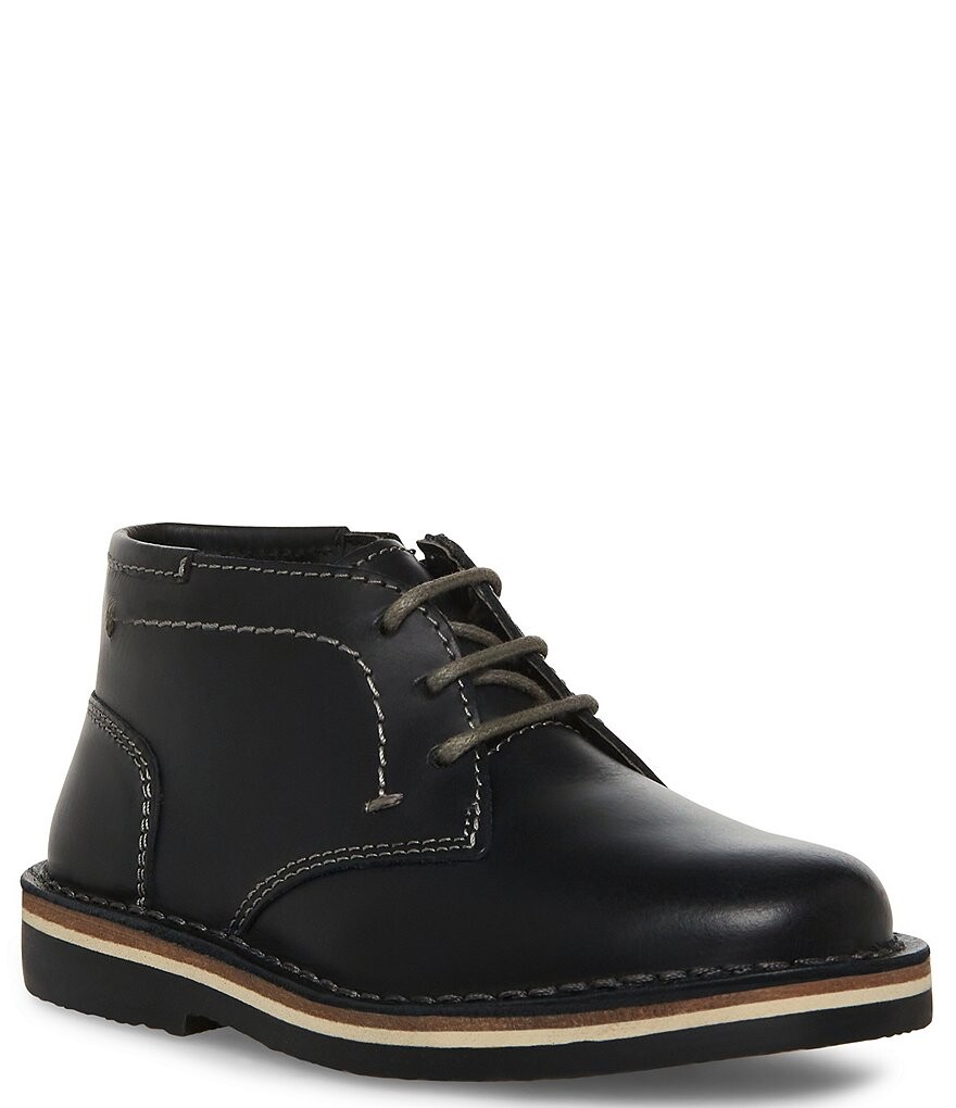 Кожаные ботинки чукка Steve Madden для мальчиков T-Harkeen (для младенцев), черный
Кожаные ботинки чукка Steve Madden для мальчиков T-Harkeen (для младенцев), черный
