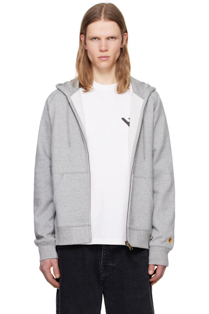 Серая толстовка с капюшоном Chase Carhartt Work In Progress
Серая толстовка с капюшоном Chase Carhartt Work In Progress