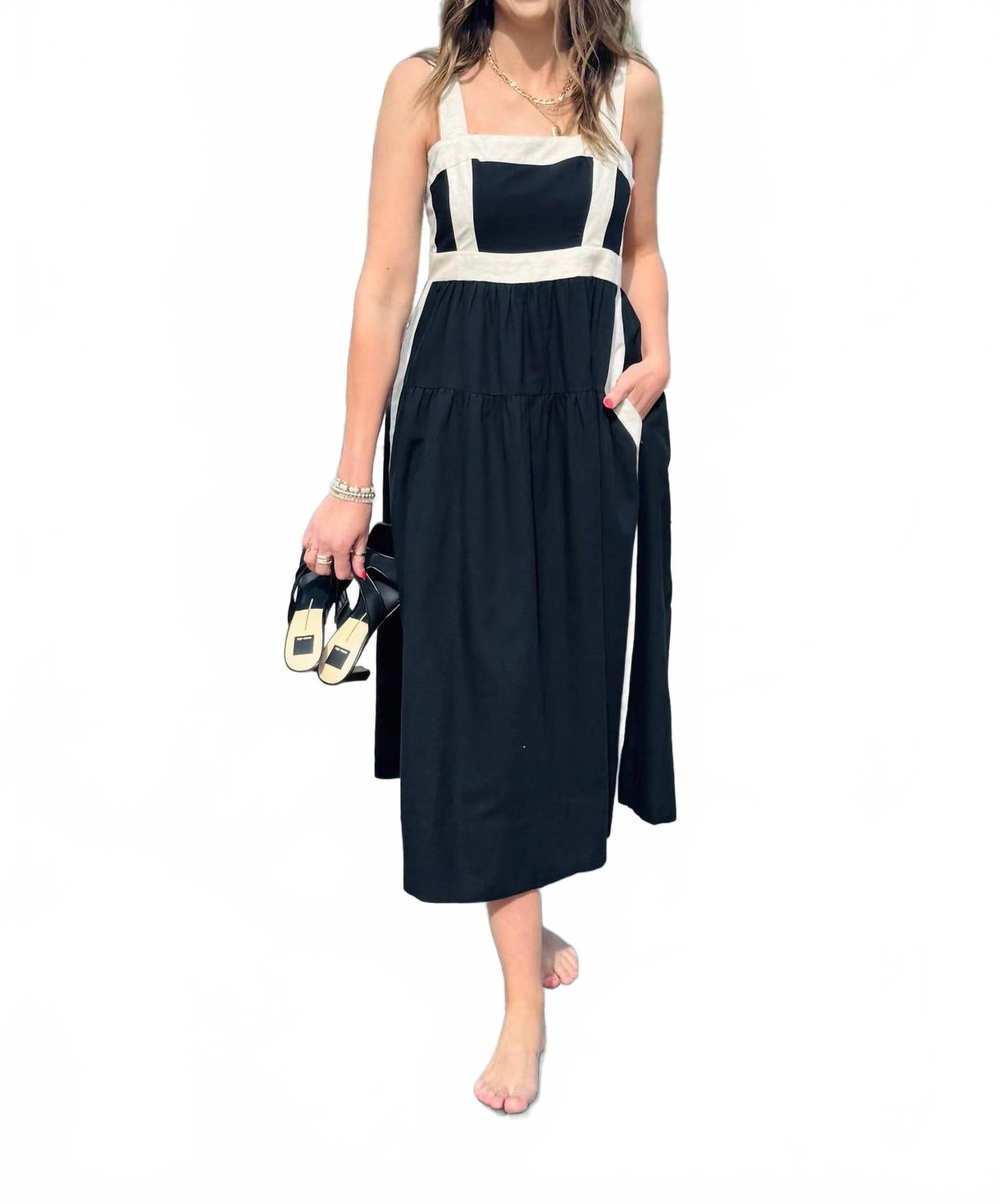 Платье Jolie в черном/натуральном цвете Brave + True
Платье Jolie в черном/натуральном цвете Brave + True