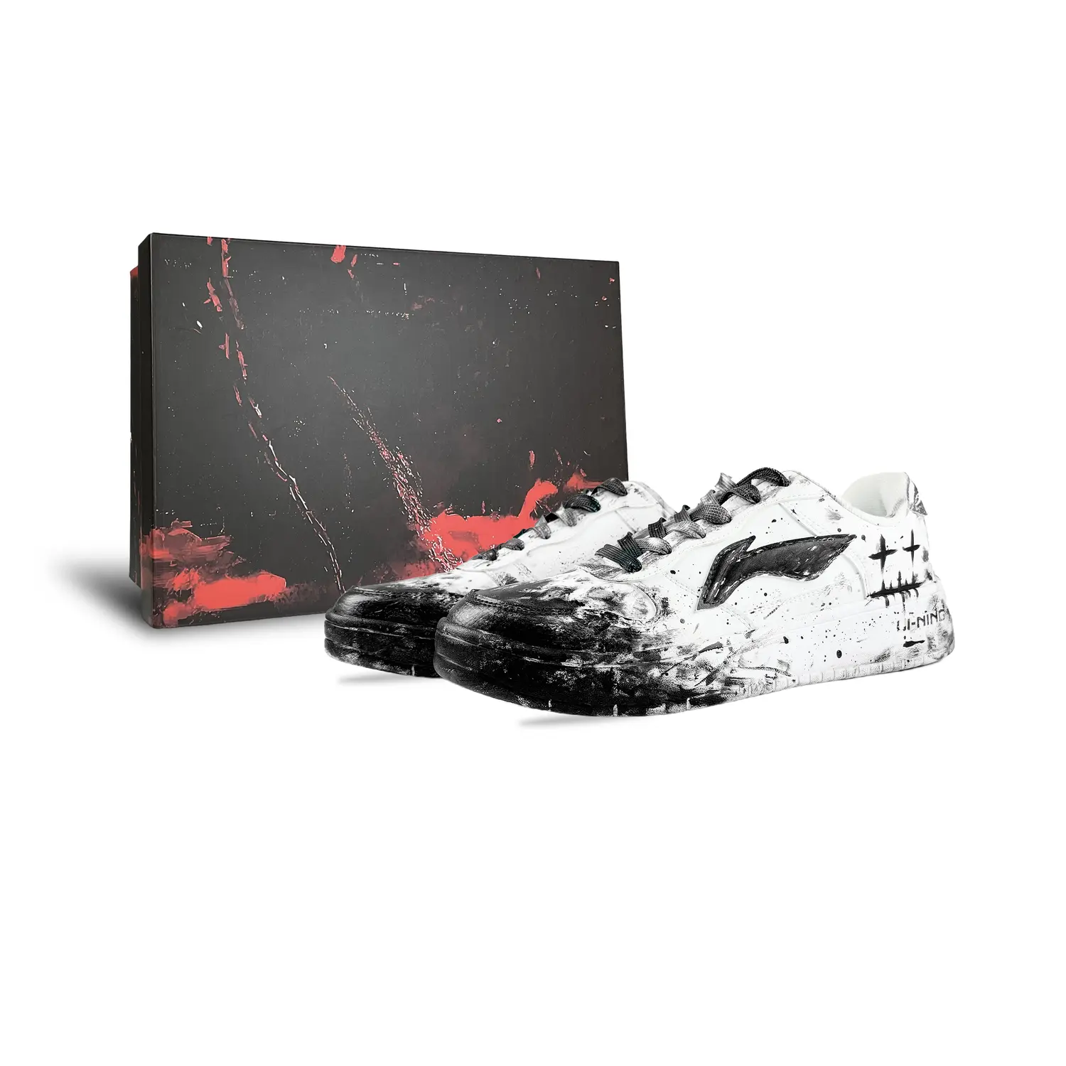 LINING Лининг Понтон Боутс противоскользящие и износостойкие дышащие лоу-топ скейтбордские кроссовки мужские черно-белые ало-черно-белые, цвет Scarlet Black and White
LINING Лининг Понтон Боутс противоскользящие и износостойкие дышащие лоу-топ скейтбордские кроссовки мужские черно-белые ало-черно-белые, цвет Scarlet Black and White