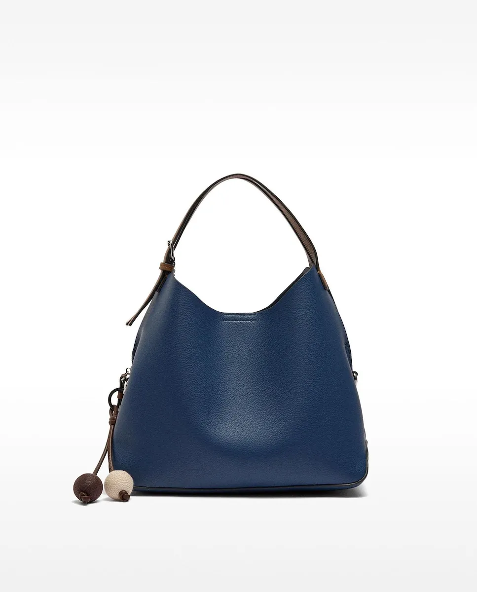 Сумка через плечо со съемным подвесом и молнией Parfois, темно-синий
Сумка через плечо со съемным подвесом и молнией Parfois, темно-синий