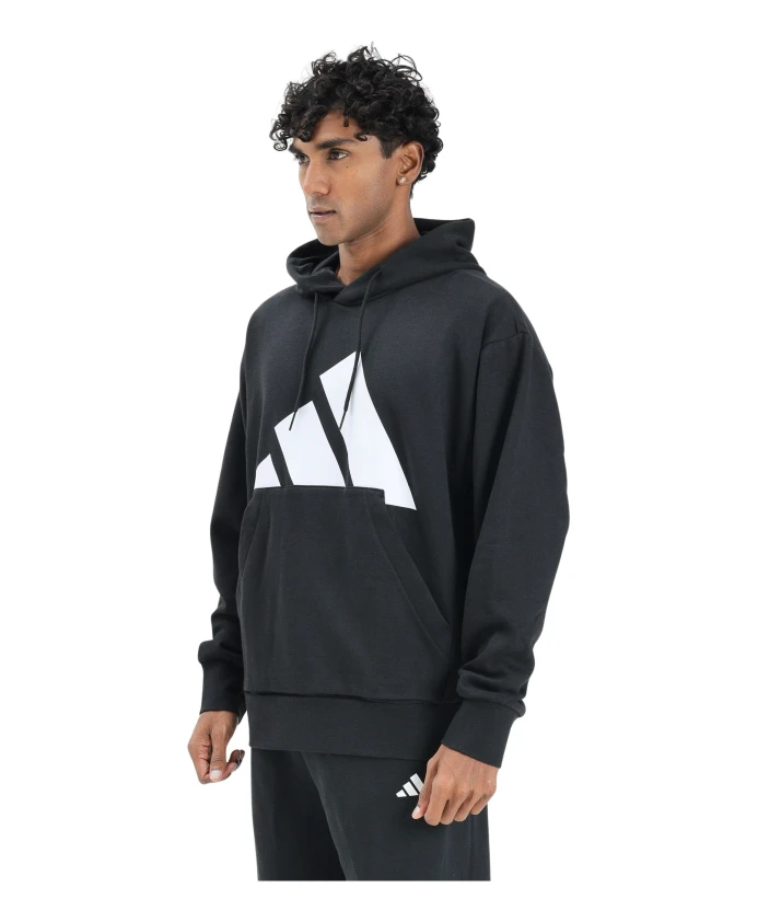 Худи Essentials с большим логотипом из французского махрового трикотажа Adidas, черный
Худи Essentials с большим логотипом из французского махрового трикотажа Adidas, черный