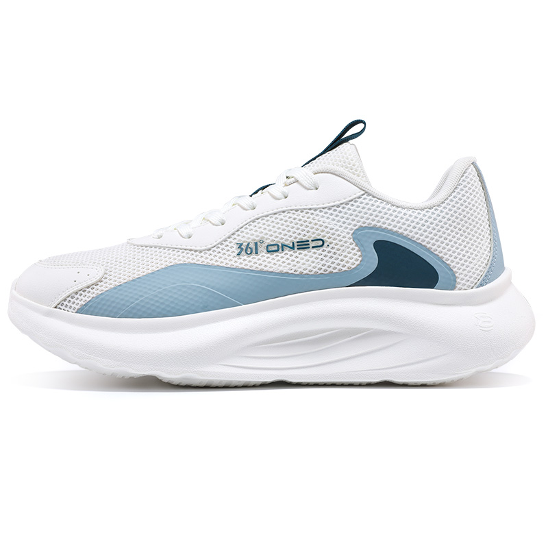 Мужские повседневные кроссовки Low top с противоскользящей, износостойкой и дышащей подошвой 361°, feather белый/mist синий
Мужские повседневные кроссовки Low top с противоскользящей, износостойкой и дышащей подошвой 361°, feather белый/mist синий