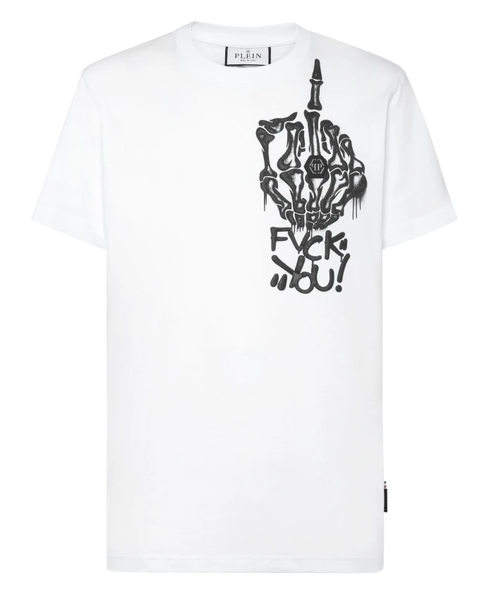 Футболка с круглым вырезом, размер S. Philipp Plein, белый
Футболка с круглым вырезом, размер S. Philipp Plein, белый